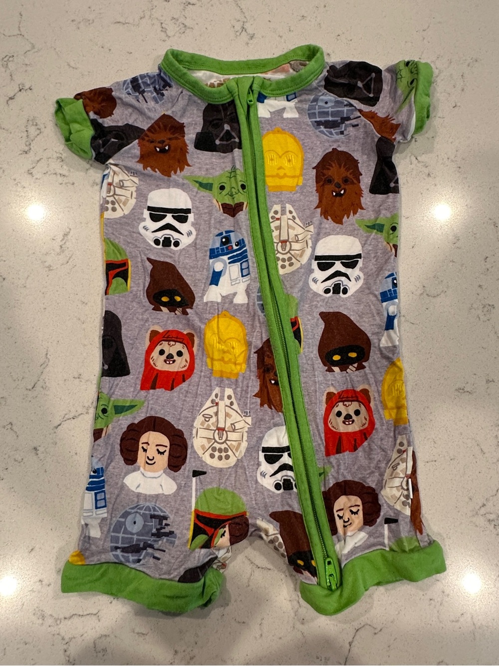 Little Sleepies Star Wars Shortie 6-12M
